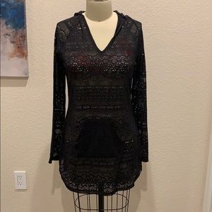Prana black Swimsuit Coverup